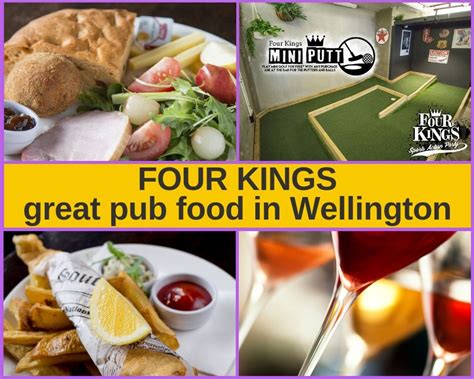 Four Kings Wellington – Bar, Menu and Pokies .